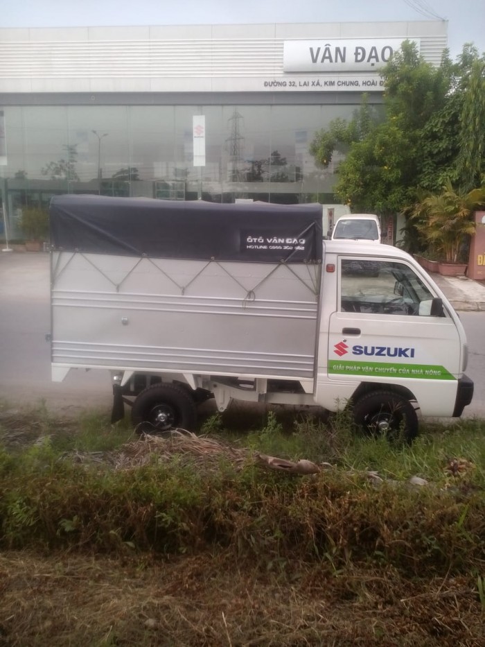 Bán Suzuki truck thùng bạt, giá rẻ nhất vịnh bắc bộ, khuyến mại siêu khủng.
