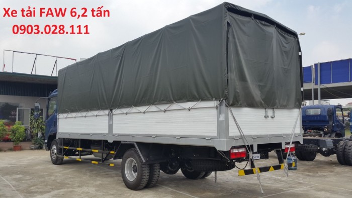 Bán Xe tải Faw 6,2 tấn thùng dài 4,36m giá rẻ