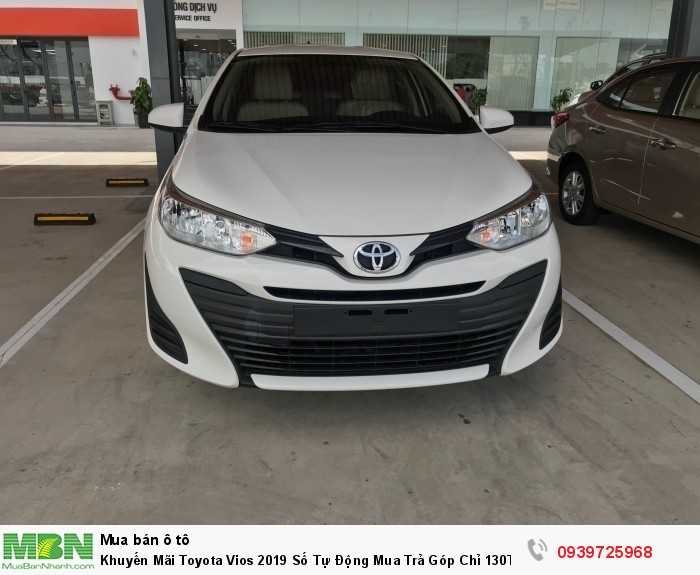 Khuyến Mãi Toyota Vios 2019 Số T