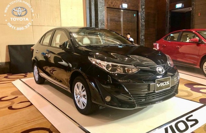 Bán xe Toyota Vios 1.5E số sàn 2020, màu đen - Giá cực Tốt, Ưu đãi lớn phụ kiện, trả góp 80%