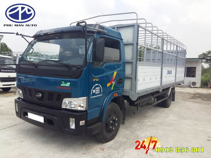 Xe tải 1 tấn 9 / động cơ Isuzu/ thùng hàng dài 6m/ hỗ trợ vay vốn ngân hàng.