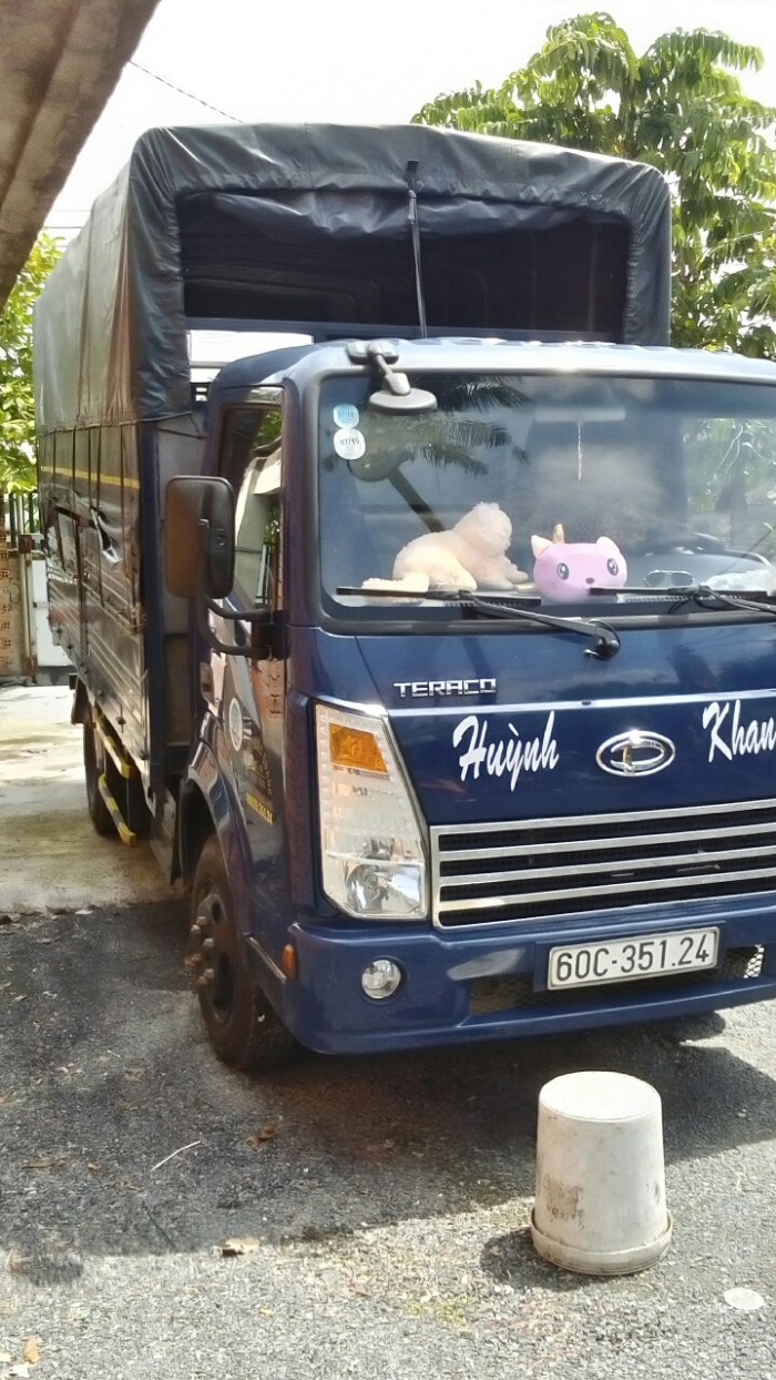 Bán xe tải teraco 230 thùng bạt máy hyundai