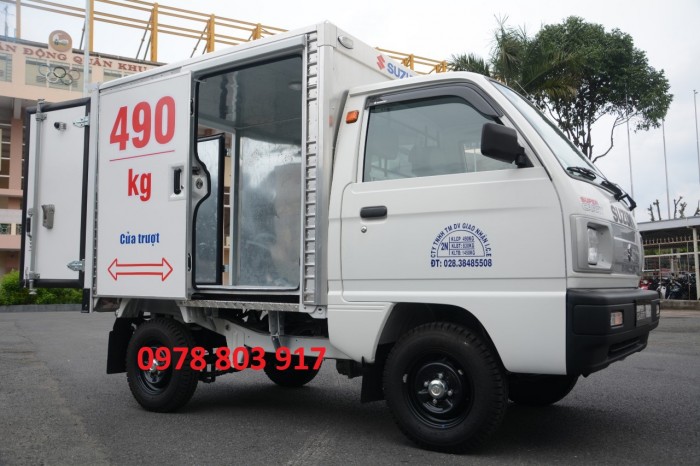 Xe Suzuki Truck Euro 4 cửa lùa tại TP HCM