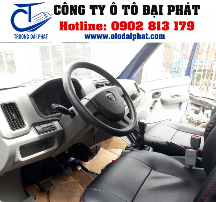 Xe tải Foton Gratour 890kg 1.2L thùng mui bạt động cơ xăng giá tốt 4