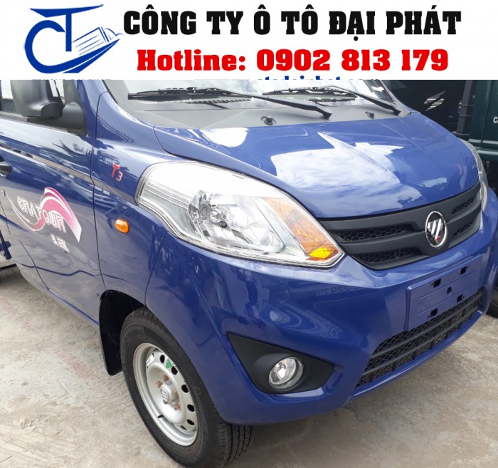 Xe tải Foton Gratour 890kg 1.2L thùng mui bạt động cơ xăng giá tốt