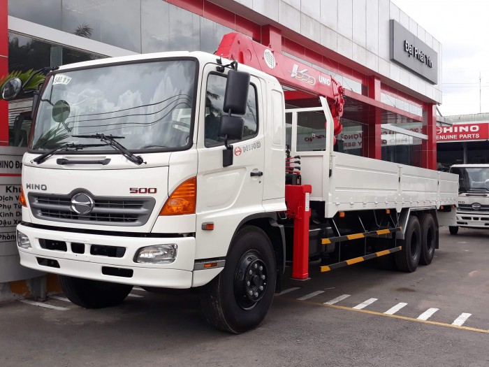 Xe HINO 15 Tấn Gắn Cẩu UNIC 5 Tấn