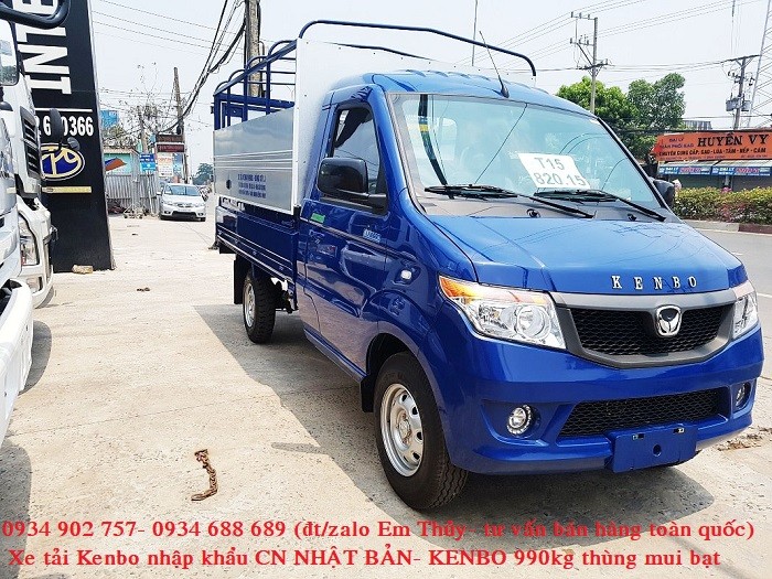 xe tải kenbo 990kg thùng mui bạt - nhập khẩu Nhật Bản- giá chỉ 160 triệu