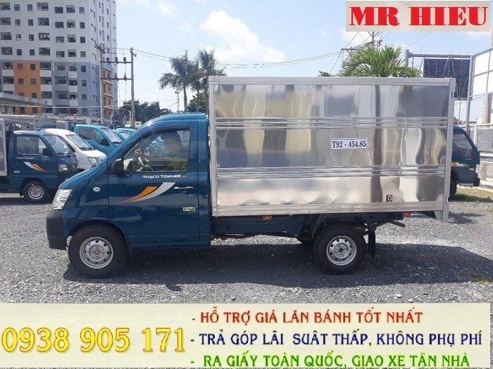 Bán Xe Towner 990 Thùng Kín Tải Trọng 990kg, Đời 2018, Towner990 Euro IV