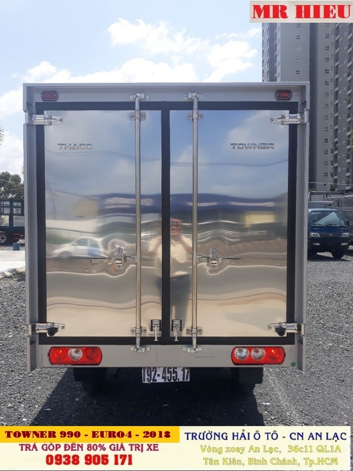Bán Xe Towner 990 Tải 990kg, Towner990 Euro Iv Có Máy Lạnh, Giao Xe Có Liền
