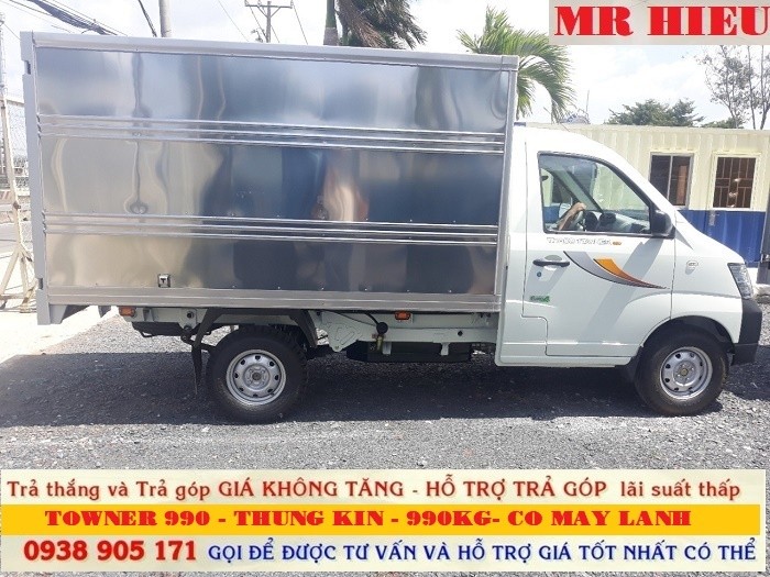 Bán Xe Towner 990 Tải 990kg, Towner990 Euro Iv Có Máy Lạnh, Giao Xe Có Liền