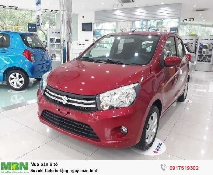 Suzuki Celerio tặng ngay màn hình