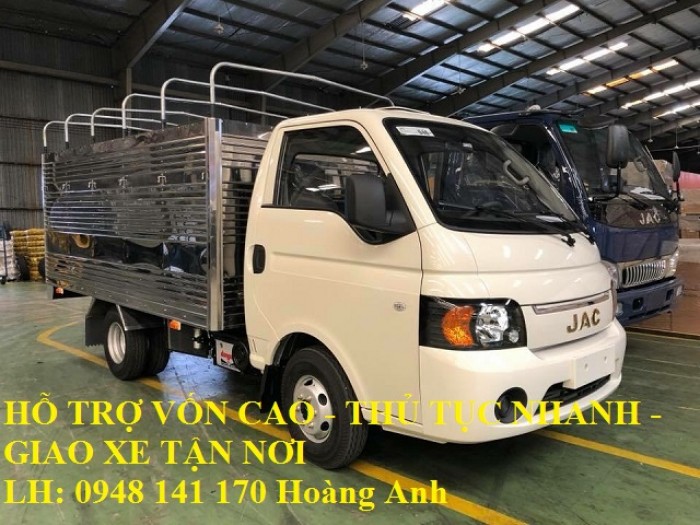 Bán xe jac đời mới 2018 -  jac tải nhẹ \ 1tan25\ 1,25\990kg\ 1250kg\ - có hỗ trợ vốn vay