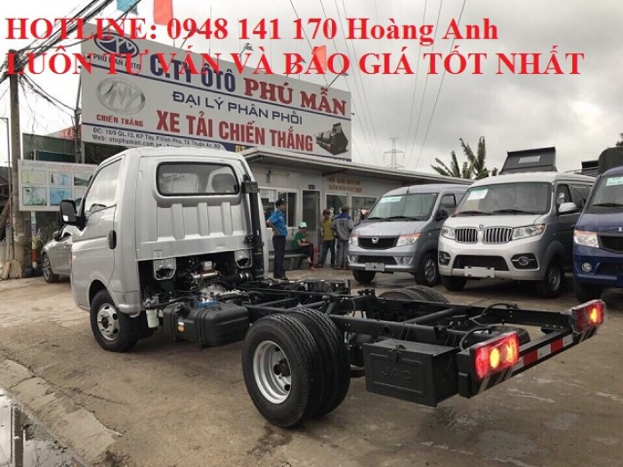 Bán xe jac đời mới 2018 -  jac tải nhẹ \ 1tan25\ 1,25\990kg\ 1250kg\ - có hỗ trợ vốn vay