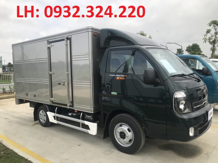 Bán xe tải 2,5 tấn K250, xe tại Bình Dương, động cơ HYUNDAI. Hỗ trợ trả góp.