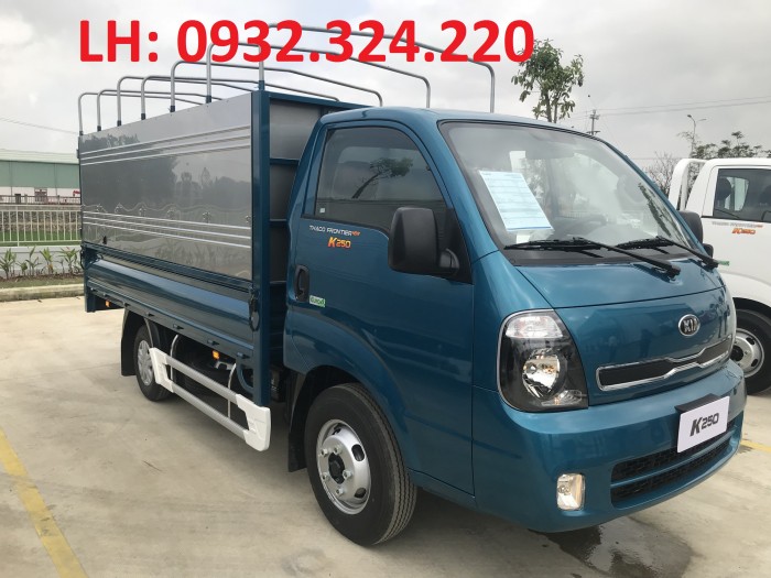 Bán xe tải 2,5 tấn K250, xe tại Bình Dương, động cơ HYUNDAI. Hỗ trợ trả góp.