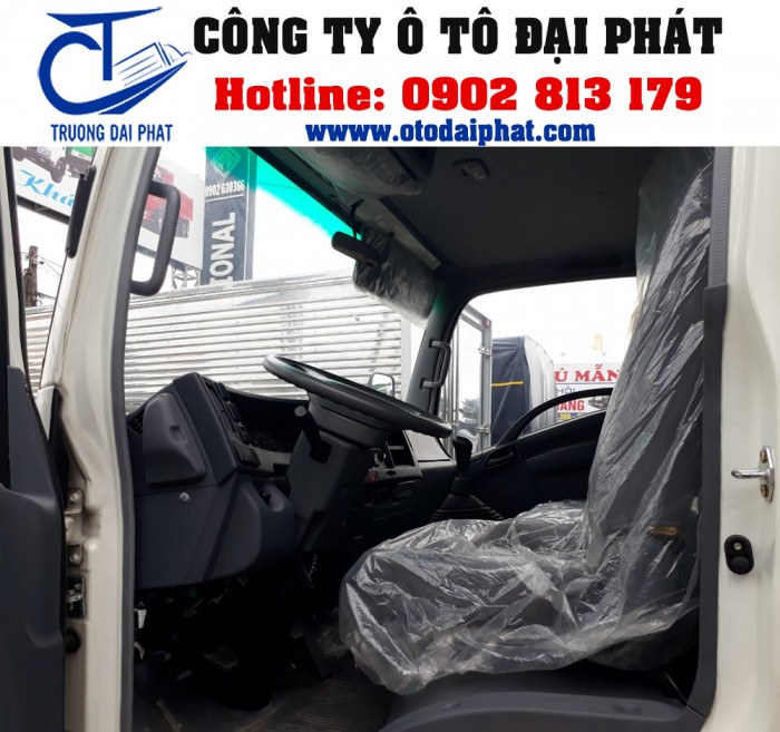 Xe tải Isuzu Vĩnh Phát 8.2 tấn FN129 thùng dài 7 mét Euro 4 xe đẹp - giá tốt