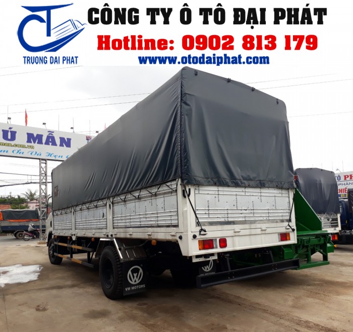 Xe tải Isuzu Vĩnh Phát 8.2 tấn FN129 thùng dài 7 mét Euro 4 xe đẹp - giá tốt