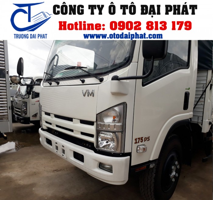 Xe tải Isuzu Vĩnh Phát 8.2 tấn FN129 thùng dài 7 mét Euro 4 xe đẹp - giá tốt