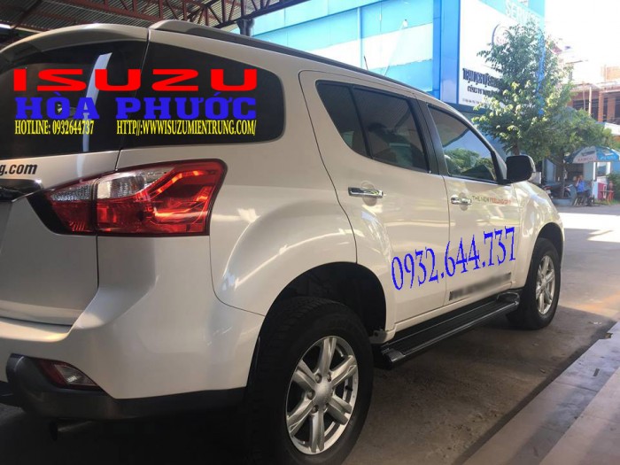 Isuzu 7 chỗ Mux 2016 AT Màu trắng Xe lái thử (Xe Demo) Bản AT