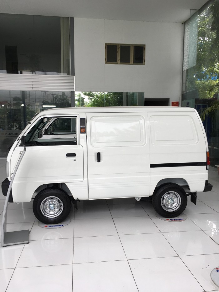 Bán Suzuki tải van, su cóc,khuyến mại thuế trước bạ, tặng 3tr tiền mặt, hỗ trợ trả góp 75%.