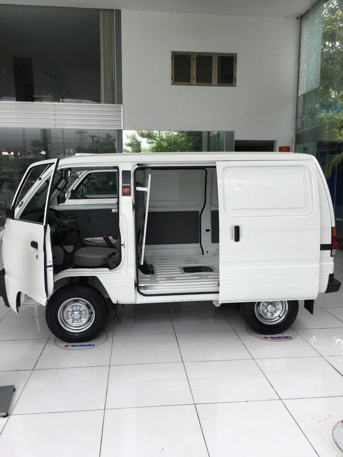 Bán Suzuki tải van, su cóc,khuyến mại thuế trước bạ, tặng 3tr tiền mặt, hỗ trợ trả góp 75%.