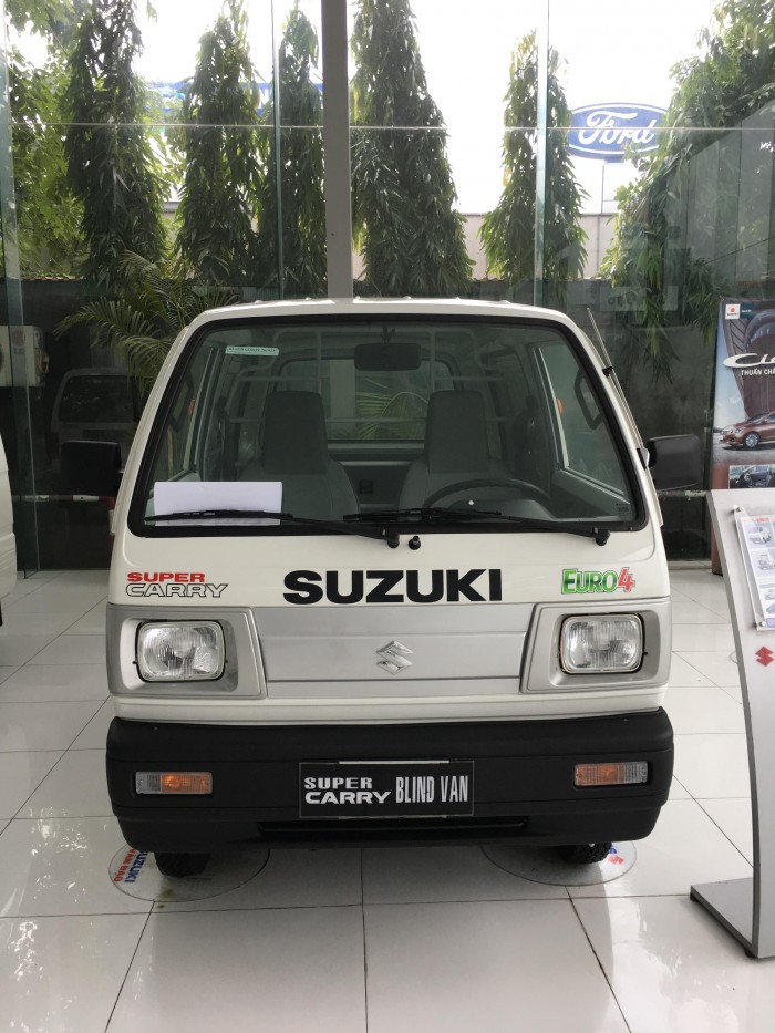 Bán Suzuki tải van, su cóc,khuyến mại thuế trước bạ, tặng 3tr tiền mặt, hỗ trợ trả góp 75%.