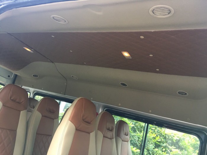 Bán Ford Transit sx 2014 màu ghi vàng
