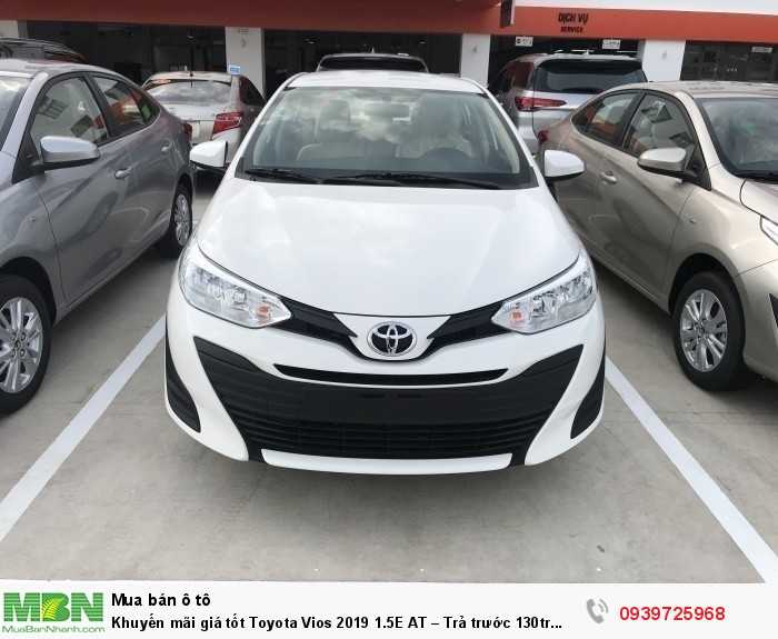 Bảng Giá Vios 1.5E AT Số Tự Động 5 Chỗ, Khuyến Mãi, Xe Có Sẳn, Đủ Màu, Giao Ngay