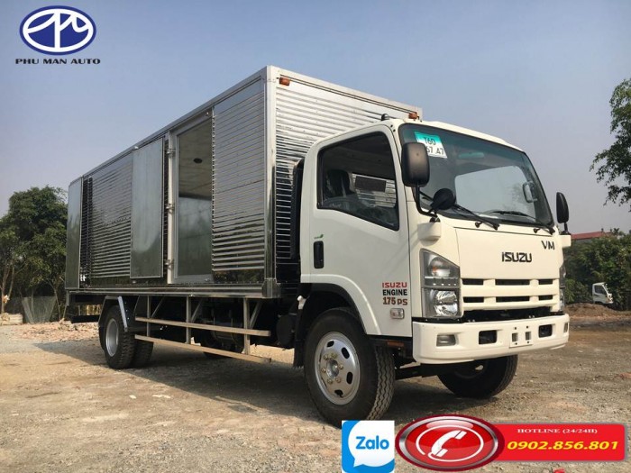 Isuzu 8 tấn 2 / thùng dài 7 mét/ hộ trợ  trả góp.