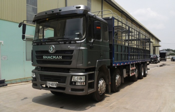 Tải thùng Shacman 5 chân GIÁ RẺ NHẤT THỊ TRƯỜNG