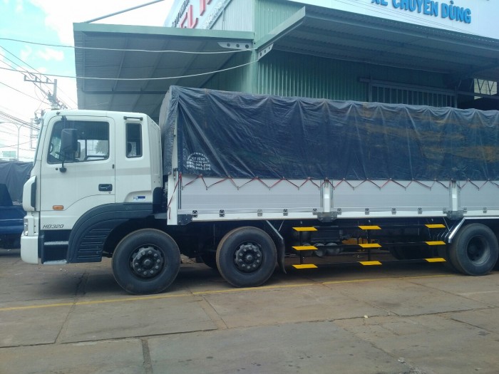 Hyundai Hd320 Thùng Mụi Bạt Bững Nhôm