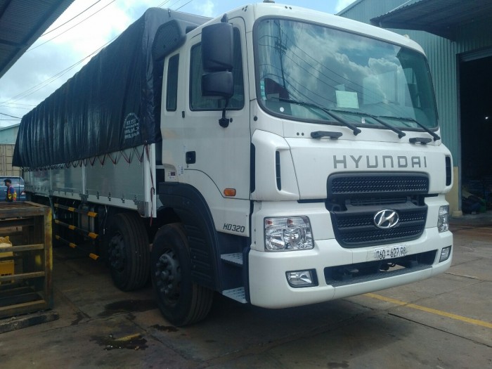 Hyundai Hd320 Thùng Mụi Bạt Bững Nhôm