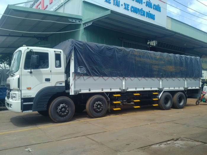 Hyundai Hd320 Thùng Mụi Bạt Bững Nhôm