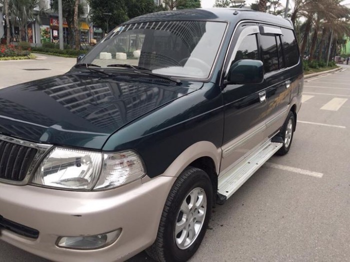 Đổi xe bán Toyota Zace 2005 xanh ngọc zin cực đẹp.