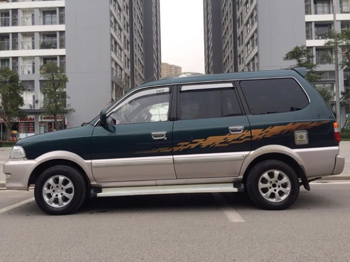 Đổi xe bán Toyota Zace 2005 xanh ngọc zin cực đẹp.