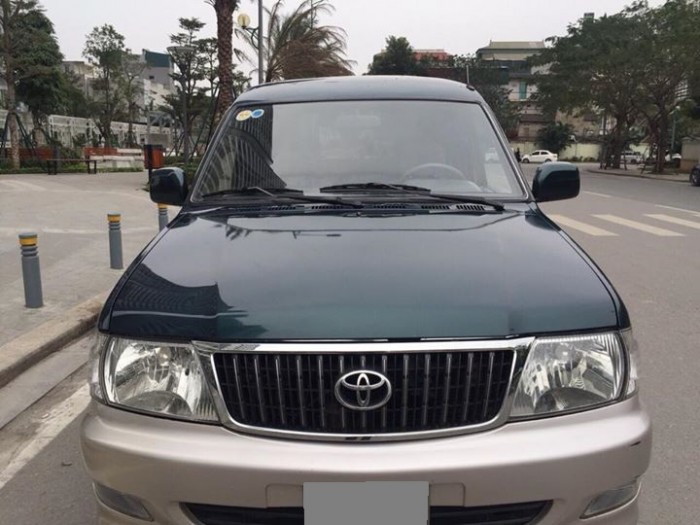 Đổi xe bán Toyota Zace 2005 xanh ngọc zin cực đẹp.