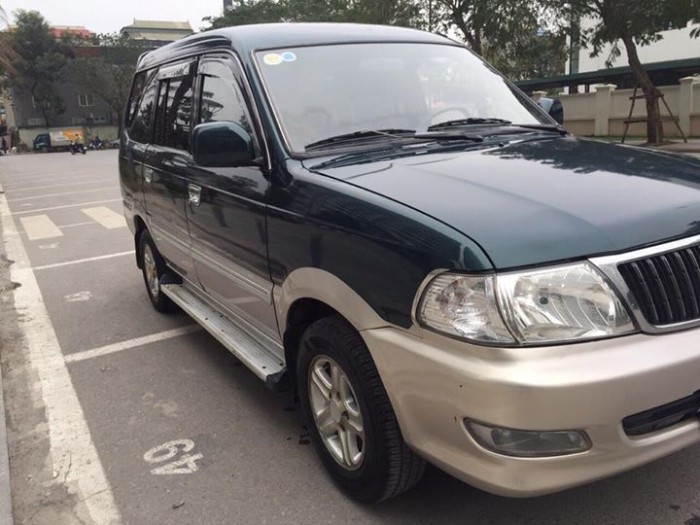 Đổi xe bán Toyota Zace 2005 xanh ngọc zin cực đẹp.