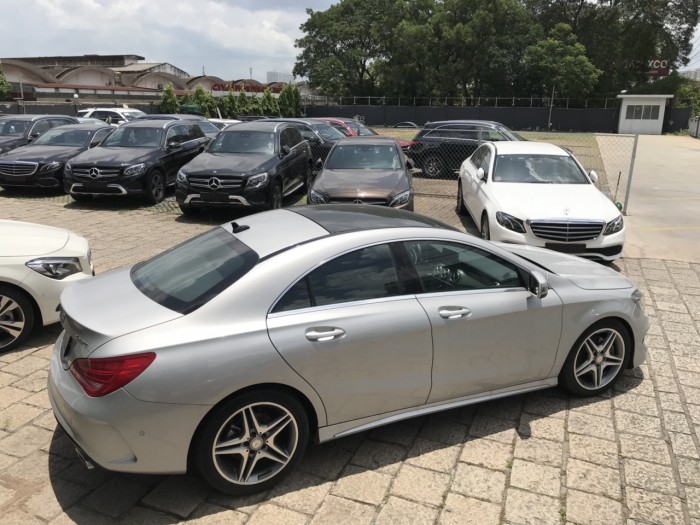 Bán xe Mercedes CLA250 Bạc 2017 chính hãng siêu lướt
