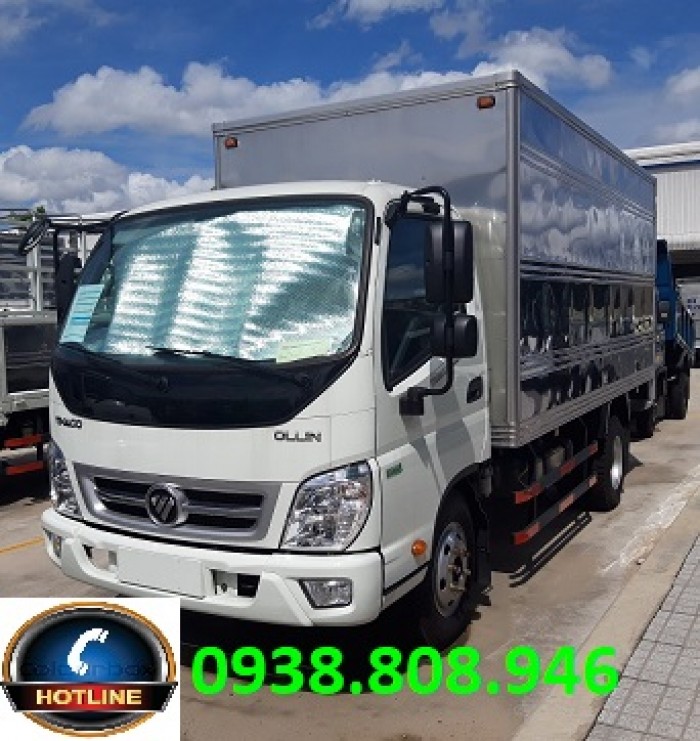 Bán xe tải Thaco 2,15/3,49 tấn - thùng mui bạt