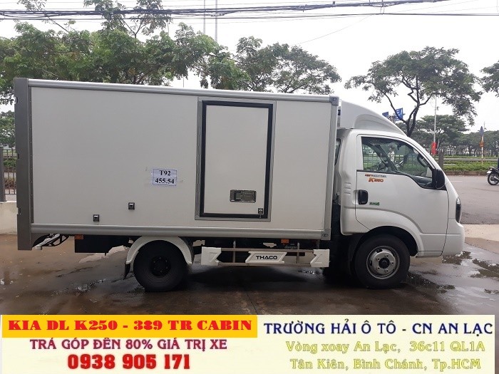 Bán Xe Tải Kia Đông Lạnh Thaco K250, Đông Lạnh K250 Đời 2018 Tải Trọng 2 Tấn Có Xe Giao Liền