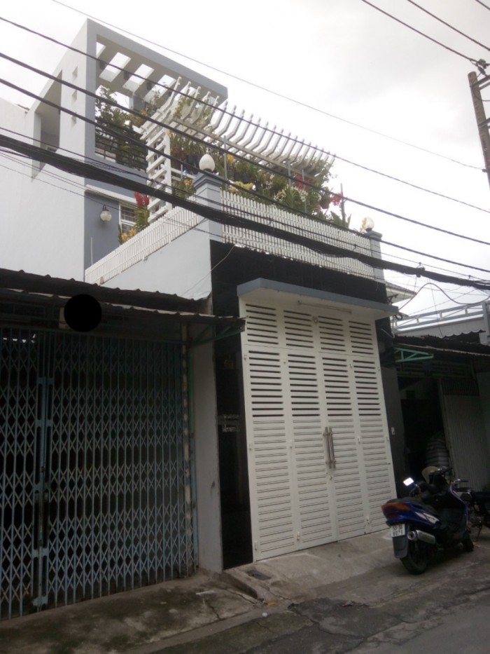 Bán MTNB Nguyễn Nghiêm, Hòa Thạnh, Tân Phú.Dt 4,2x26m 2 lầu ST