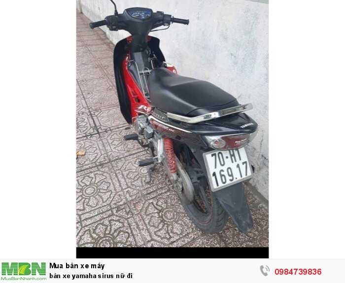 Bán Xe Yamaha Sirus Nữ Đi