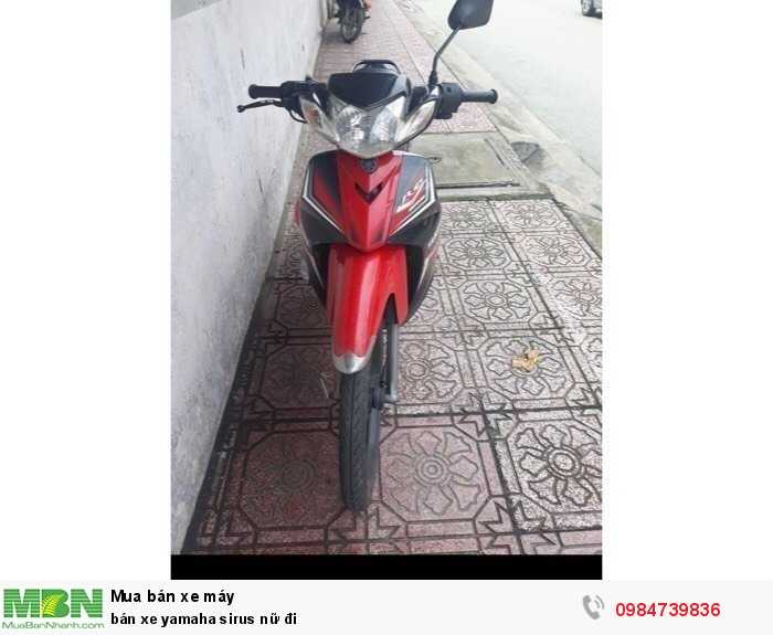 Bán Xe Yamaha Sirus Nữ Đi