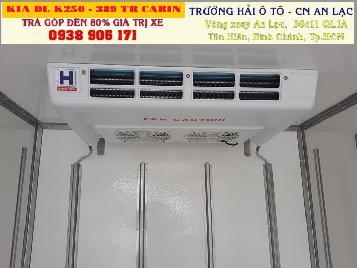 Bán Xe Kia Thaco Đông Lạnh K250, K250 Bongo, Kia K250 Đông Lạnh 2 Tấn