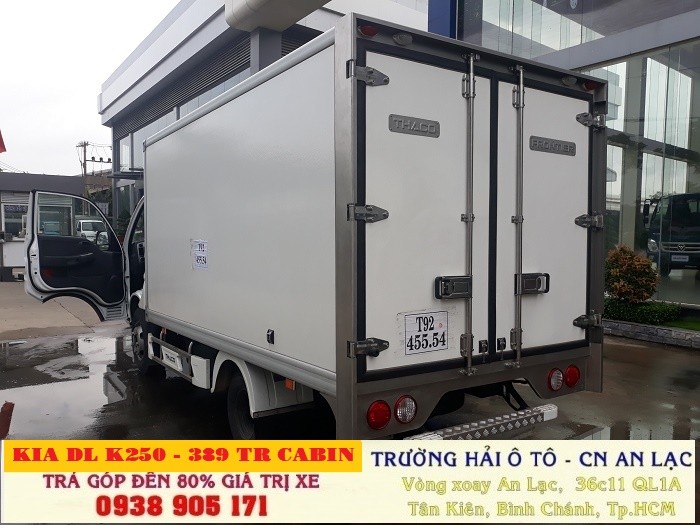Bán Xe Kia Thaco Đông Lạnh K250, K250 Bongo, Kia K250 Đông Lạnh 2 Tấn