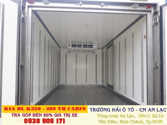 Bán Xe Kia Thaco Đông Lạnh K250, K250 Bongo, Kia K250 Đông Lạnh 2 Tấn