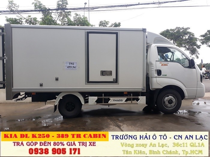 Bán Xe Kia Thaco Đông Lạnh K250, K250 Bongo, Kia K250 Đông Lạnh 2 Tấn