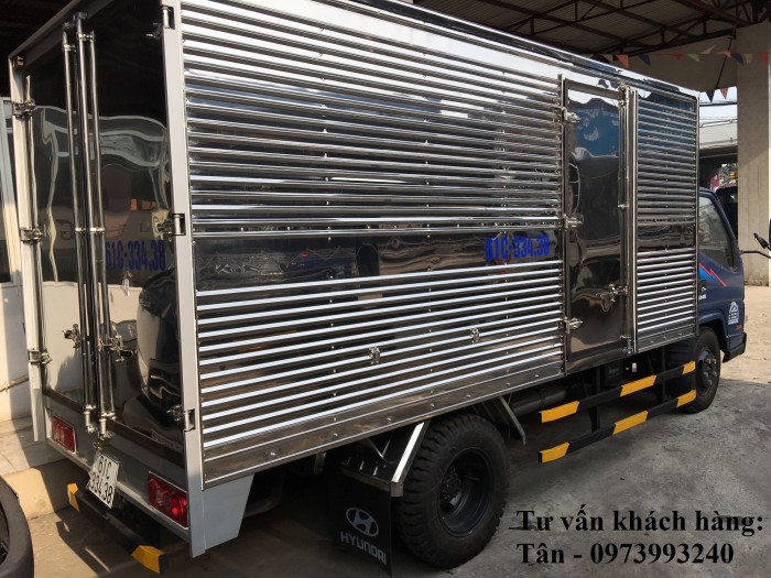 Xe Tải Hyundai Iz49 Tải Trọng 2,4 Tấn, Thùng Dài 4m2, Trả Trước 50Tr Lấy Xe Ngay, Lãi Suất Thấp, Tặng Định Vị, Phù Hiệu.