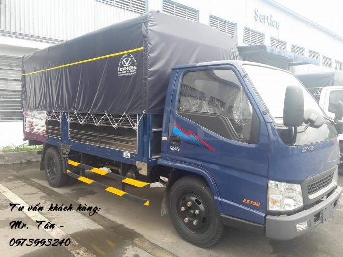 Xe Tải Hyundai Iz49 Tải Trọng 2,4 Tấn, Thùng Dài 4m2, Trả Trước 50Tr Lấy Xe Ngay, Lãi Suất Thấp, Tặng Định Vị, Phù Hiệu.