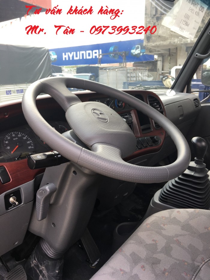 Xe Tải Hyundai HD120SL, Tải Trọng 8 Tấn, Thùng Dài 6m3, Trả Trước 120Tr Lấy Xe Ngay, Tặng Ngay Định Vị, Phù Hiệu